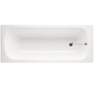 Rectangular cast iron bathtub Recor Vicky 150x70cm
